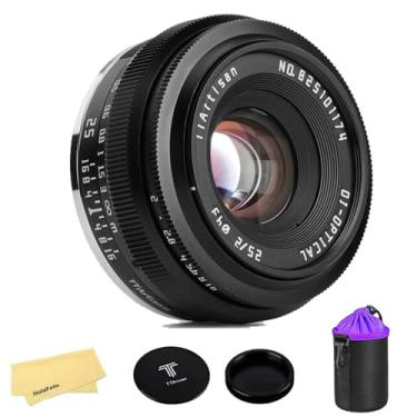 Imagem de TTArtisan 25mm F2 Wide-Angle APS-C Camera Lens Large Aperture Manual Fixed Camera Lens for Sony E Mount Cameras A5000 A6000 A5100 A6100 A6300 A6400 A6500 A6600 NEX-3 NEX-3N