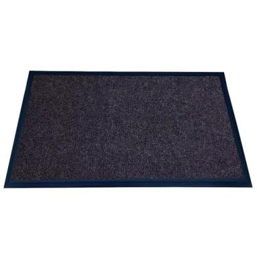 Imagem de Tapete Capacho Vinil 12mm com Borda 67x77Cm - MCores,  Marrom