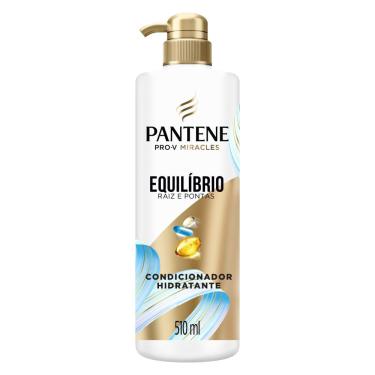 Imagem de Condicionador Pantene Equilíbrio Cabelos Mistos e Pontas Ressecadas 510ml