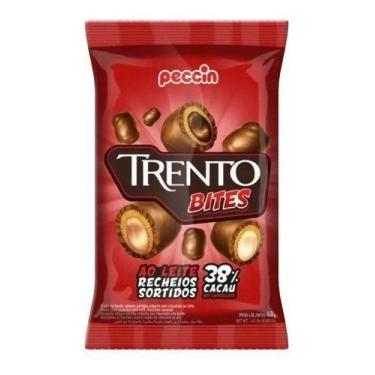 Imagem de Kit c/ 4 Chocolate Trento Bites Ao Leite 40g