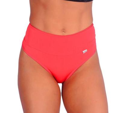 Imagem de Calcinha Tanga Cós Alto Microfibra Forro Algodão - Dakota Lingerie e M