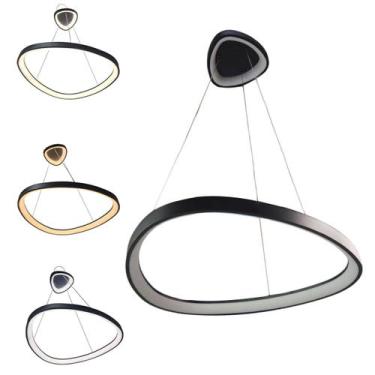 Imagem de Lustre Luminaria Pendente 3 Tons em 1 Decoraçao Iluminaçao Casa Sala Q