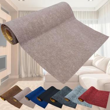 Imagem de Arranhador Adesivo Protetor - Carpete Premium (Bege, Grande 50cm x 2 Metros)