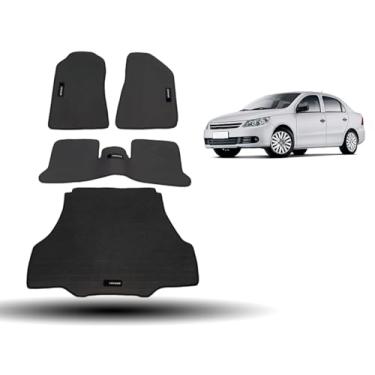 Imagem de Tapete Borracha Voyage Com Traseiro Interiço E Porta-malas