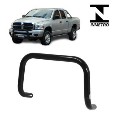 Imagem de Parachoque Quebra Mato Dodge RAM 2006 2007 2008 2009 Preto - CCF