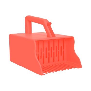 Imagem de Ioensy Colhedor de mirtilos com pente e cabo, ferramenta de colheita mais fácil para colheita de frutas vermelhas, ancinho para de frutas vermelhas para, Vermelho