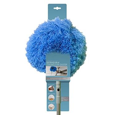 Imagem de Sofisticlean espanador de ventilador de teto extensível, mastro telescópico, limpador de lâmina de ventilador