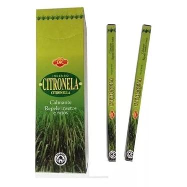 Imagem de Kit de Incenso Indiano de Citronela para Purificação, 6 Unidades