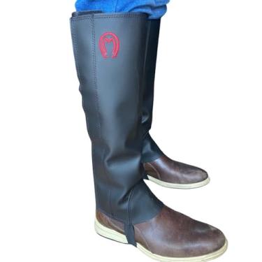 Imagem de Perneira Sintética Mangalarga Marchador Para Montaria (preto, P)