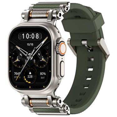 Imagem de Pulseira de relógio TAURI projetada para Apple Watch Ultra 2/49 mm ver