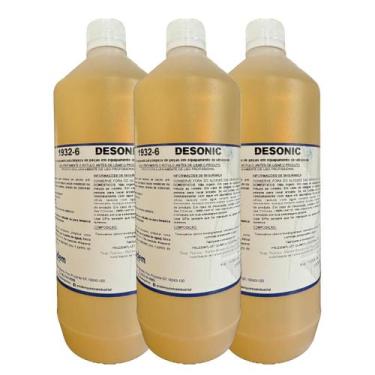 Imagem de Desonic Fluido Limpeza Bico Injetor Ultrassom Imersão -Kit 3 - Prudem 