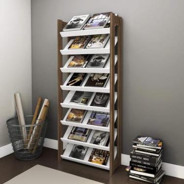 Imagem de Closet Modulado Aberto - Sapateira Aberta 8 Prateleiras Multiuso 69cm 