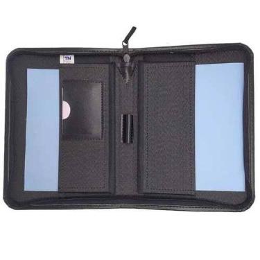 Imagem de Pasta Executiva Estreita Preto 26,5x3x35cm