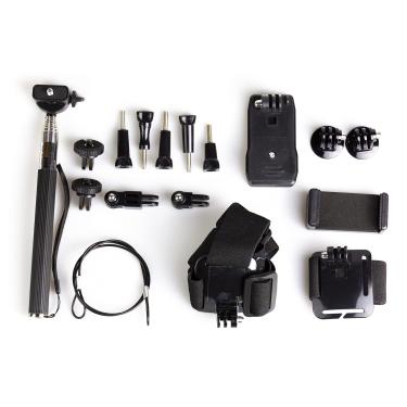Imagem de Kit De 15 Acessórios Para Caminhadas E Escaladas Gopro