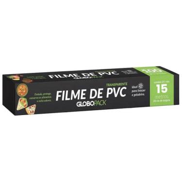 Imagem de Filme PVC Transparente 28cm x 15m - Rolo Alimentos