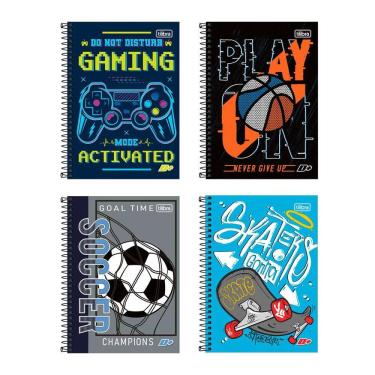 Imagem de Caderno espiral capa dura 1/4 200 fls D Mais Tilibra