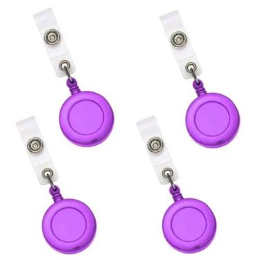 Imagem de Roller Clip Retrátil Ioiô Para Crachá e Documentos de Identificação (4