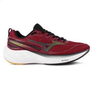 Imagem de Tênis Mizuno Space 5 Masculino, 39, Vermelho, Preto