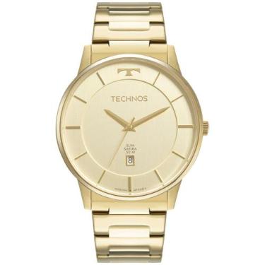 Imagem de Relógio Technos Masculino Slim Dourado - GM10YP/1X