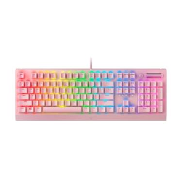 Imagem de Teclado BlackWidow V3 Rosa Razer - RZ0303541800