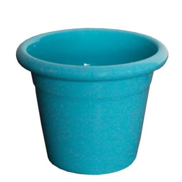 Imagem de CACHEPÔ ALUMINIO SOLEIL AZUL TURQUESA N.15