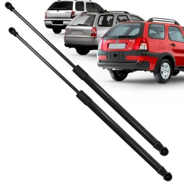 Imagem de Par Amortecedor De Porta Malas Palio Weekend 96 97 98 99 00 01 02 03 04 05 06 07 Com e Sem Limpador