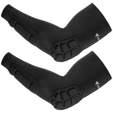 Imagem de Mangas de braço acolchoadas Newbyinn Elbow Forearm, pacote com 2 unida