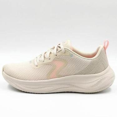 Imagem de Tênis Skechers Esportivo Cloud-Smooth Wave Feminino-Feminino