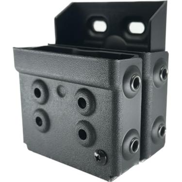 Imagem de Zero9 Holsters - Capa de algema dupla modelo 4047, compatível com punhos ASP Sentry (preto, Tek Lok)