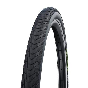 Imagem de Schwalbe Unissex Marathon E-Plus Perf, Smart DualGuard, TwinSkin Pneus, Preto, 50-622