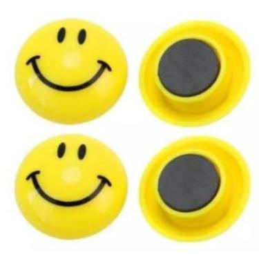 Imagem de íMãS De Geladeira Emoji — Adequados Para PainéIs MagnéTicos, Porta-Retratos, Fotografias E Notas Adesivas(10)