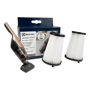Imagem de Kit 2 Filtros Aspirador Ergorapido Erg26  Electrolux