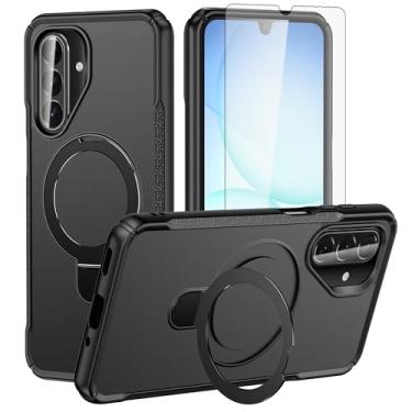 Imagem de Asuwish Capa de telefone compatível com A16 A26 A17 JS US preta