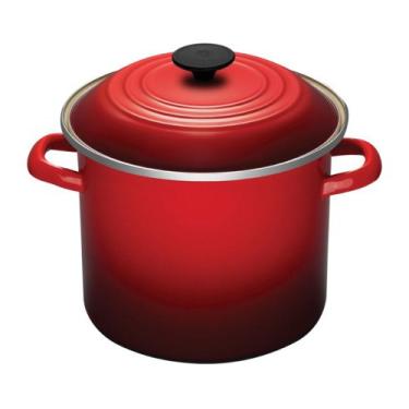 Imagem de Le Creuset Stockpot 22 cm Aço Carbono Esmaltado Vermelho