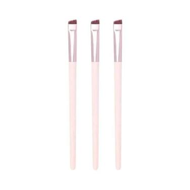 Imagem de Pincel De Delineador Líquido Ultra Fino 2PCS Com Cabeça Plana Em Ângul