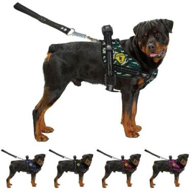 Imagem de Peitoral Para Cachorro Com Regulagem Para Raças Pequenas Médias E Gran