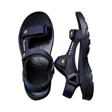 Imagem de Sandálias Casuais De Verão Para Homens Confortáveis Estilo Retro Para 