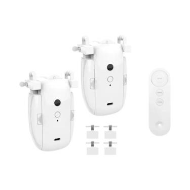 Imagem de Robô De Cortina Inteligente Tuya Com Trilho Em U, Controle Por APP Blu