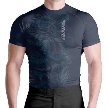Imagem de Rash Guard AE Dragão Chinês Manga Curta - Atlética, P