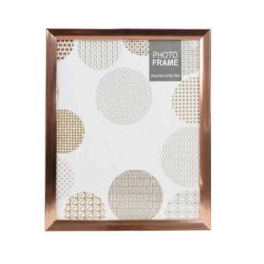 Imagem de Porta retrato de plástico 20x25cm - Onyx, GOLD ROSE