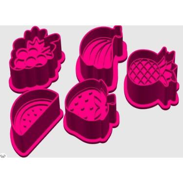 Imagem de Ejetor FRUTA MORANGO, ABACAXI,UVA,BANANA,MELANCIA Modelador Doce Marca