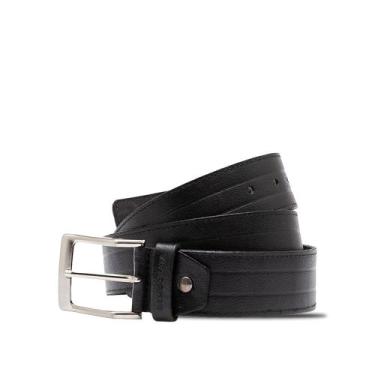 Imagem de Cinto Masculino Democrata Couro Texturizado 0540FIT Preto, Preto, 95
