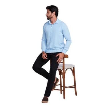 Imagem de Camisa Social Masculina Manga Longa-Masculino
