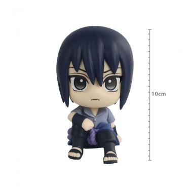 Imagem de Figure de Coleção Megahouse Sasuke Uchiha Lookup 829871 Naruto Shippuden em PVC Preto