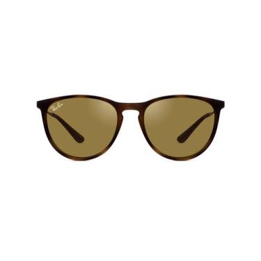 Imagem de Óculos de Sol Ray Ban Infantil Erika RJ9060S 7006/73-50, 50, Marrom, T