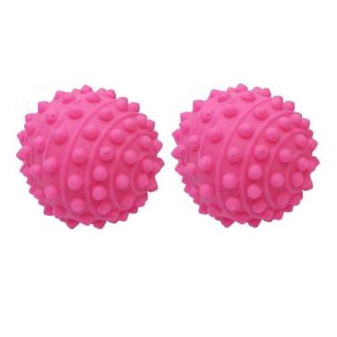 Imagem de Brinquedo Luna Bola Cravo 64mm Rosa c/ 2 unidades para cachorro