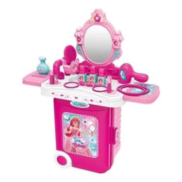 Imagem de Maleta dia da beleza maquiagem brinquedo luz e som - dm toys
