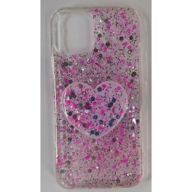 Imagem de Capa Capinha para iphone 12 tela 6.1 C/ Suporte Dedos colorido - sem, 