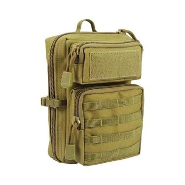 Imagem de Bolsa Tática Multifuncional Molle EDC Para Cintura, Suporte Para Telef