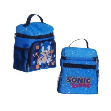 Imagem de Lancheira Térmica Infantil Sonic The Hedgehog 2 Compart. - Zona Criati